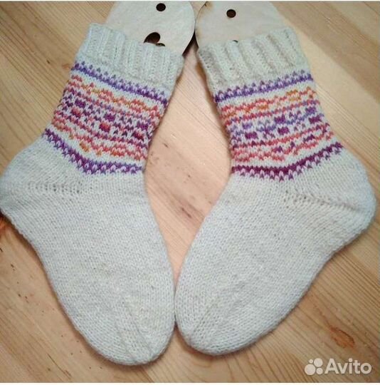 Носки пуховые/ шерстяные