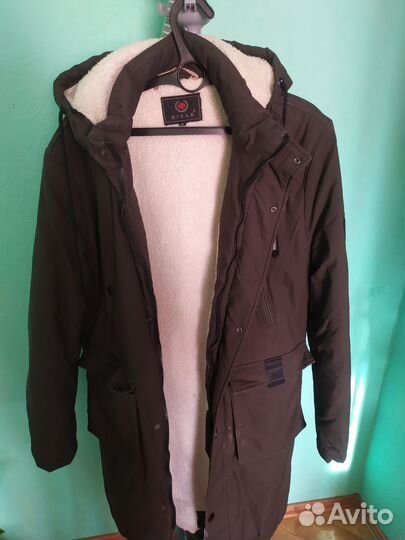 Куртка мужская зимняя размер 48 50 бу