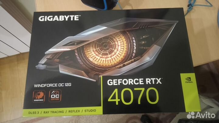Новая Видеокарта Gigabyte nvidia GeForce RTX 4070