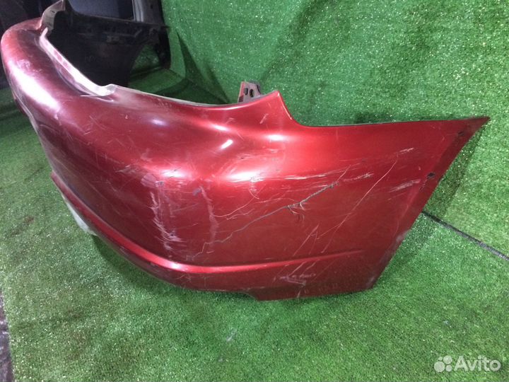 Бампер задний wagon Subaru Impreza GG3 Красный с у