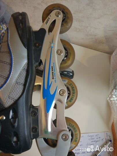 Роликовые коньки раздвижные р.39-42 Xiang Tian