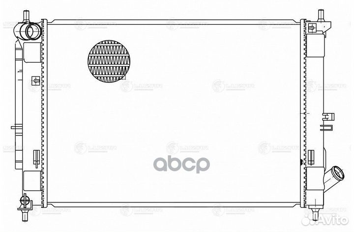 Радиатор hyundai elantra 15- 1.6/2.0 MT охлаждения