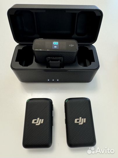 Микрофон DJI Mic (2 TX + 1 RX + Charging Case)