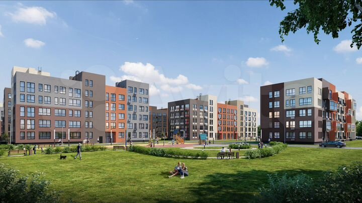 1-к. квартира, 40,1 м², 2/5 эт.