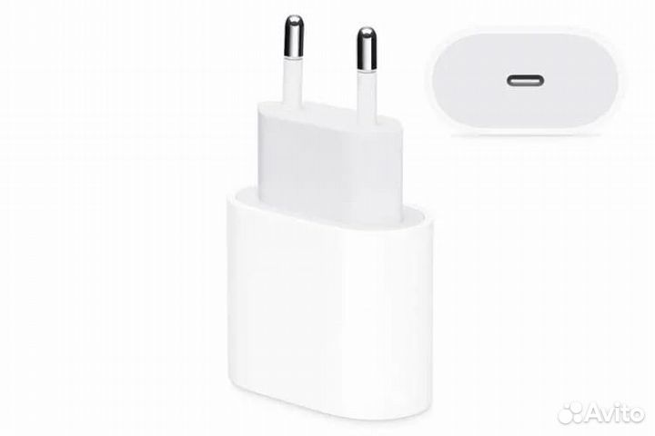 Зарядное устройство Блок питания 2в1 USB-C и USB