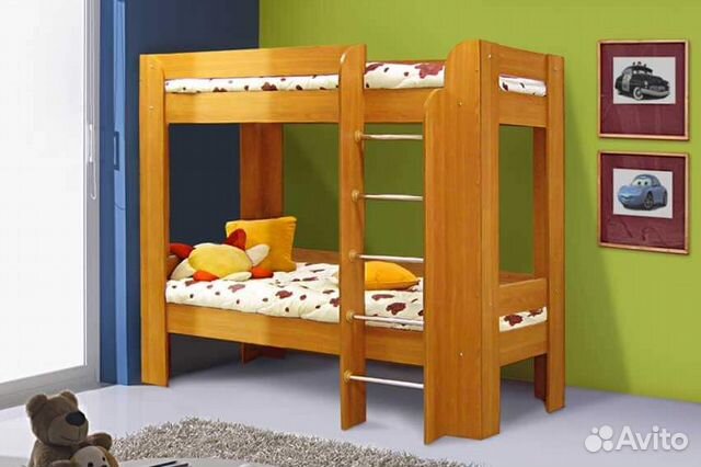 Кровать 2х ярусная 190 х 80 см