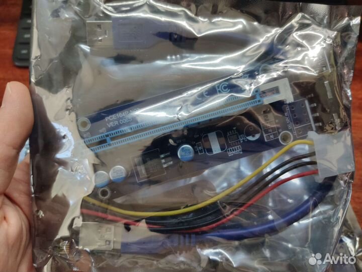 Райзер pci-e. Новый в упаковке