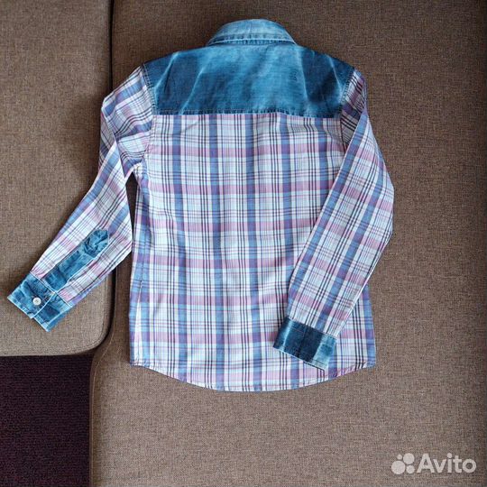 Рубашка на мальчика 134