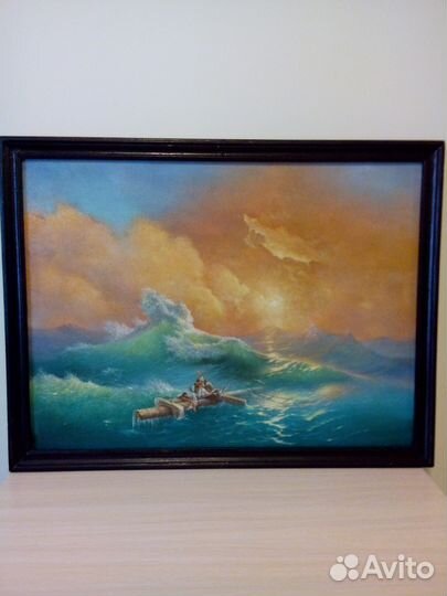 Девятый вал копия с картины Айвазовского