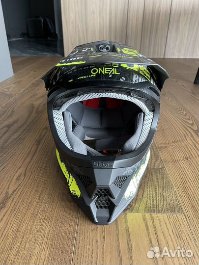 Шлем Oneal 3Series Ride черно-желтый XL 62 см