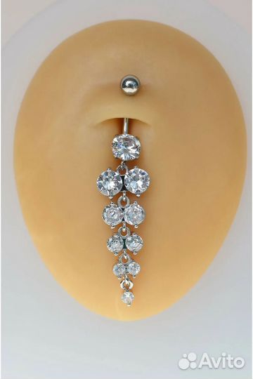 Пирсинг в пупок