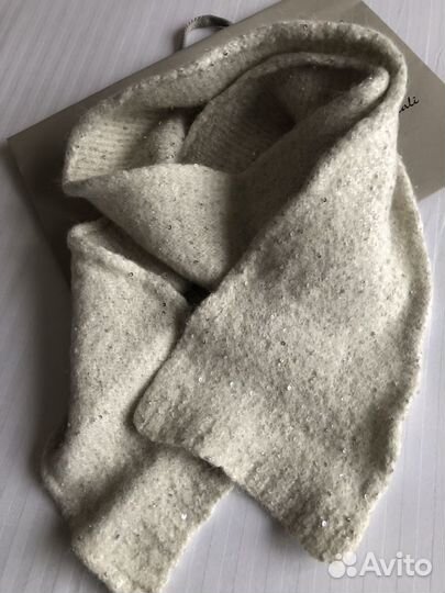 Шарф,митенки/комплект,шерсть