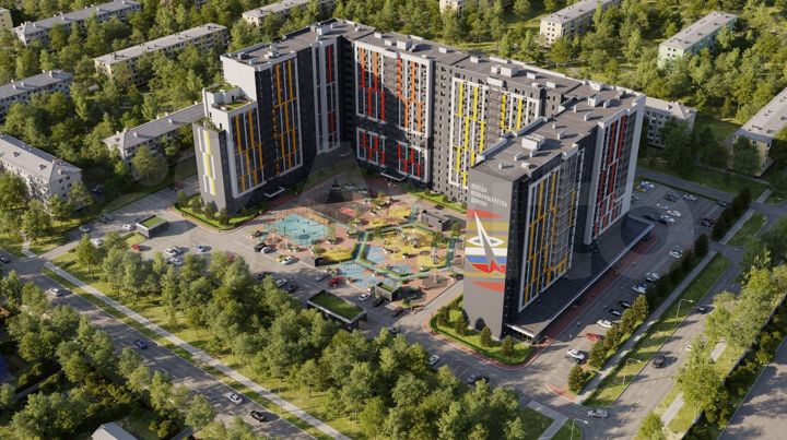 2-к. квартира, 56,7 м², 13/16 эт.