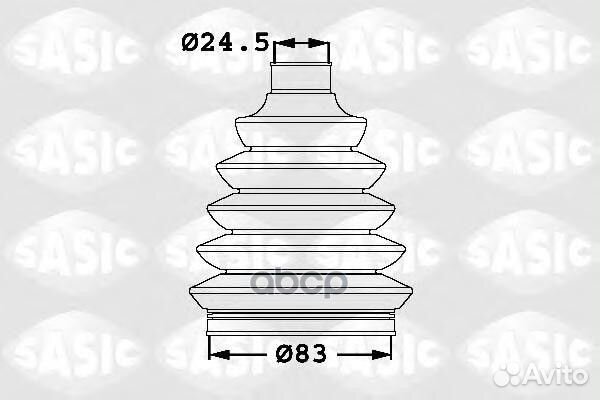 Пыльник шруса opel astra H 03- наруж. 1906005 S