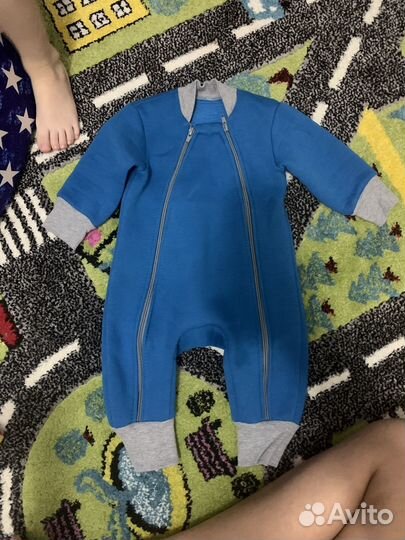 Флисовый комбинезон