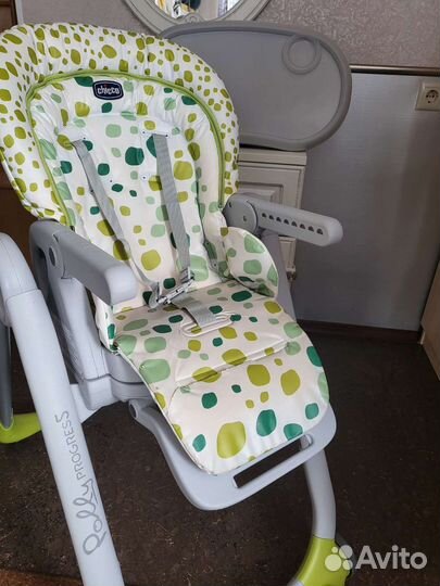 Стульчик для кормления chicco polly progress 5