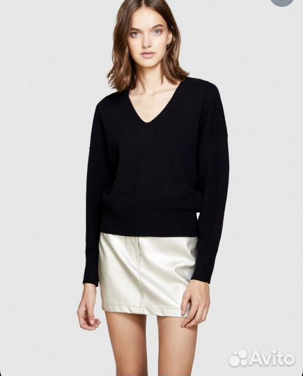 Свитер из тонкой шерсти sisley