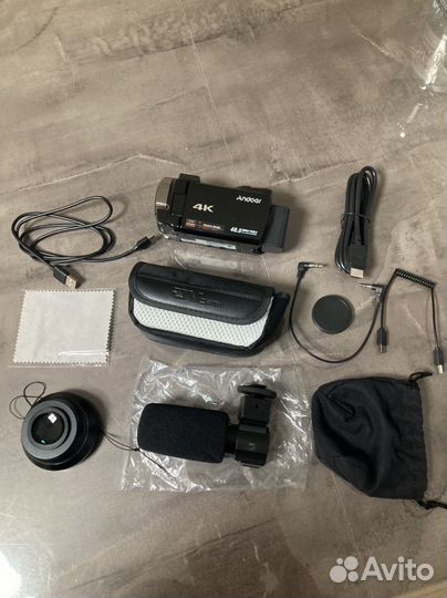 Видеокамера 4к с wifi 48 мп