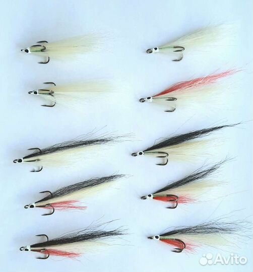 Мушки, вабики на жереха, щуку, судака