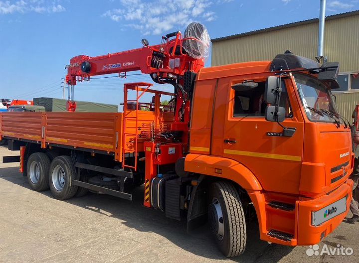 КАМАЗ 65115-3094-48 с КМУ, 2024