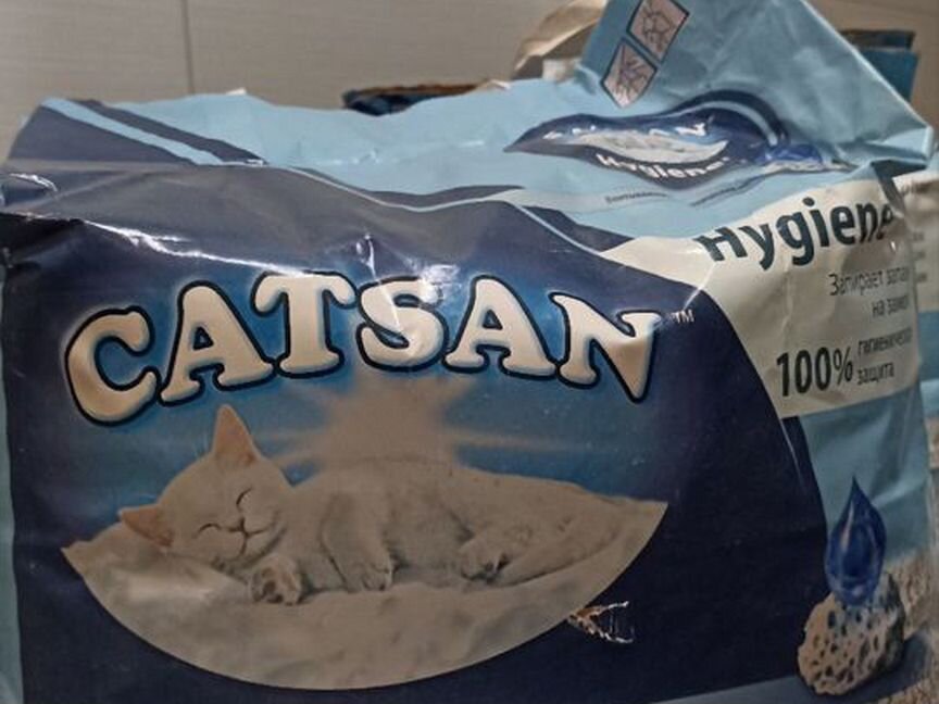 Наполнитель catsan 10 л (2,5шт)