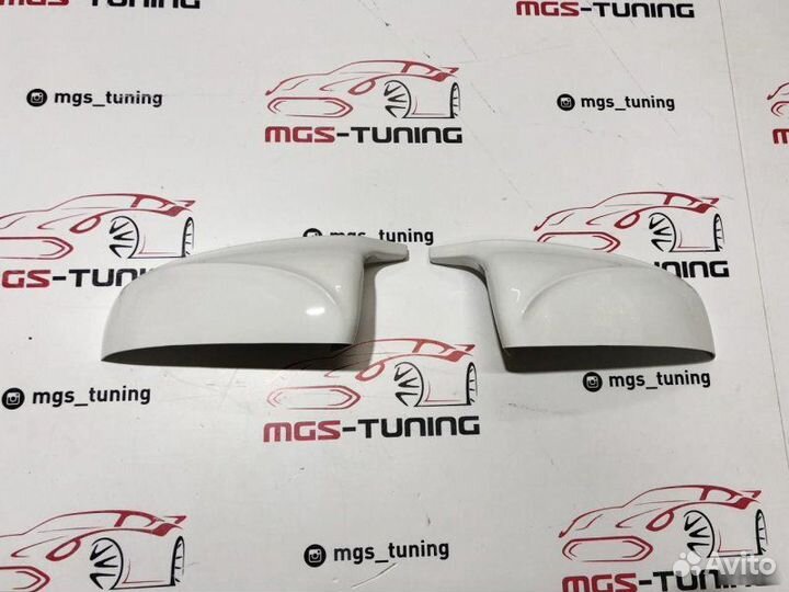 Крышки зеркал стиль М на X5 E70 07-10 Белые