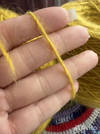 Пряжа бобинная для вязания