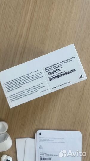 Наушники Airpods pro (оригинал)