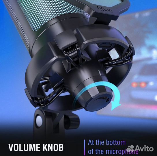 Новый микрофон компьютерный fifine ampligame