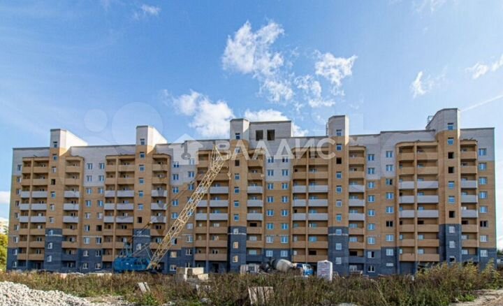 2-к. квартира, 54,3 м², 9/9 эт.