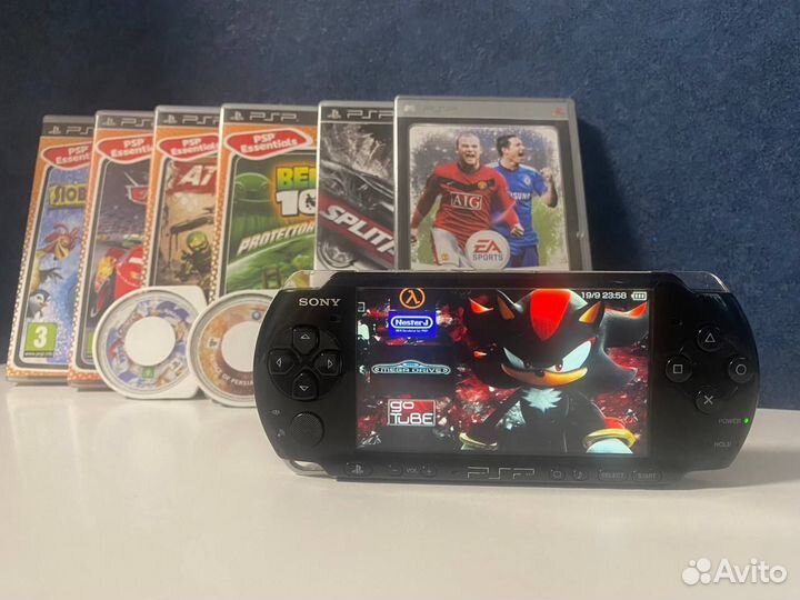 Sony PSP 3008 64GB Прошитая + игры и диски