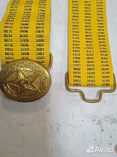 Ремень офицерский СССР