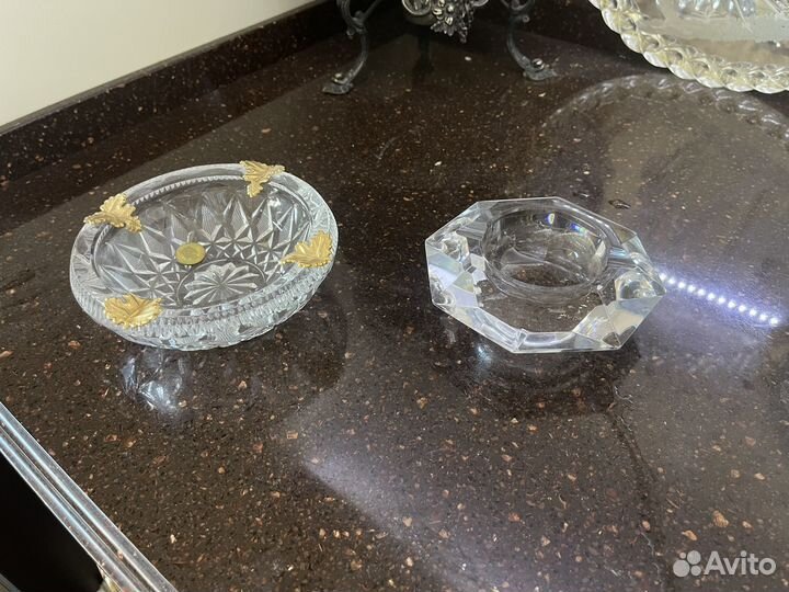 Перельницы хрусталь