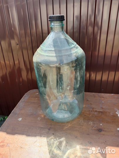 Бутыль для вина стеклянный 20 литров.СССР