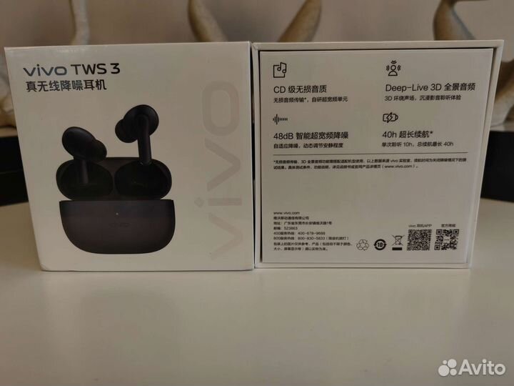 Наушники Vivo tws 3