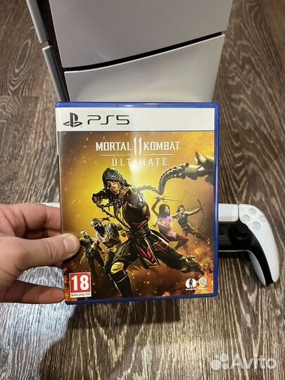 Ps5 slim два геймпада / mortal