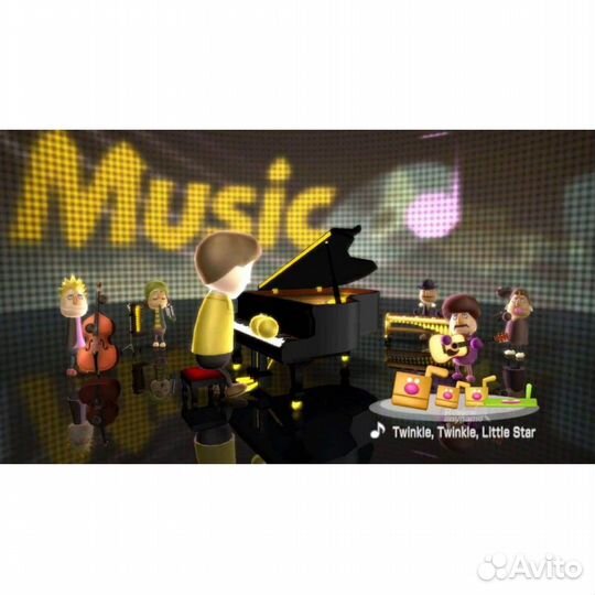 Wii Music, б/у, множ.царап., английский (Wii)