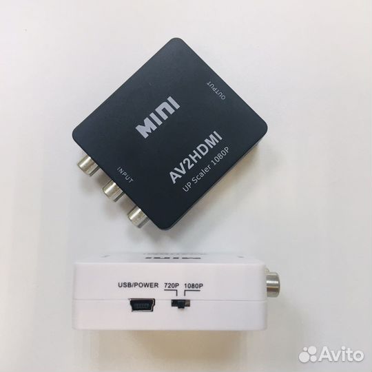 Конвертер с AV (тюльпаны / rca) на hdmi ntsc/PAL