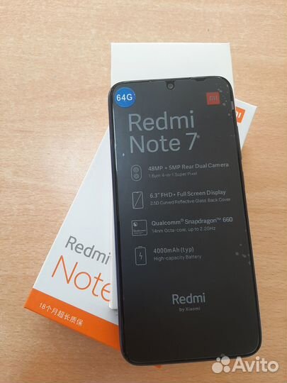 Смартфон Redmi Note 7 64Gb (0679)