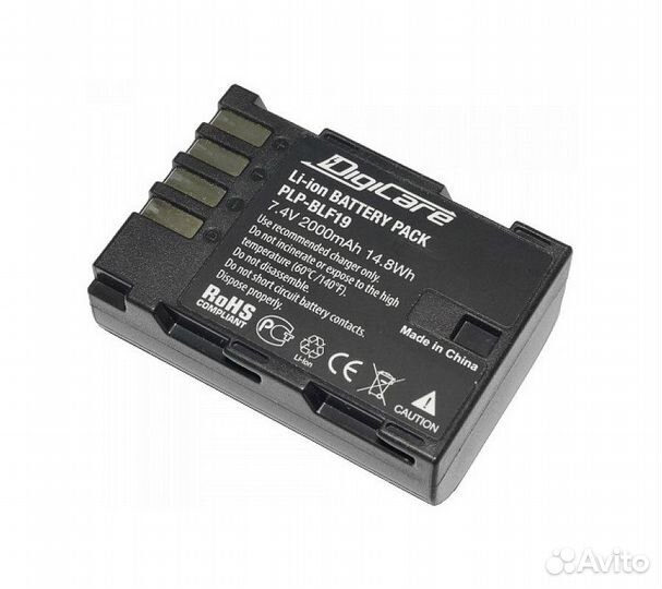 Аккумулятор DigiCare PLP-BLF19 / DMW-BLF19 для DMC