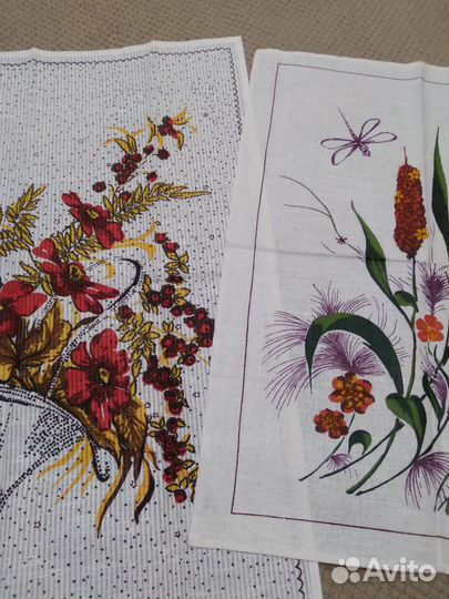 Полотенца льняные, новые