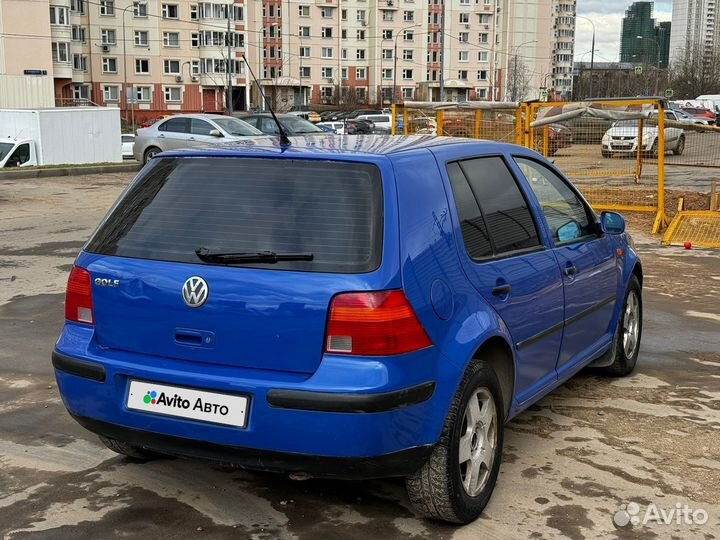 Volkswagen Golf 1.4 МТ, 1999, 290 000 км