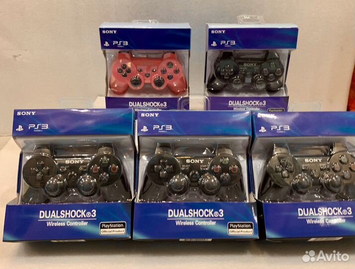 Ps3 джойстики новые в упаковке