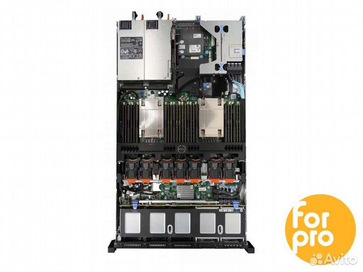 Сервер dell R630 8SFF 2xE5-2660v3 192GB, S130