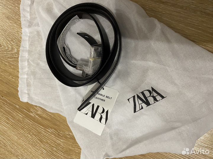 Кожаный ремень Zara NEW