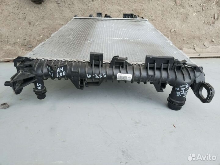 Радиатор двигателя ауди А4-А7