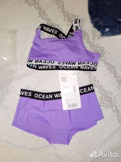 Купальник для девочки новый 110