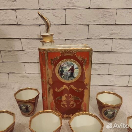 Коньячный набор фарфор