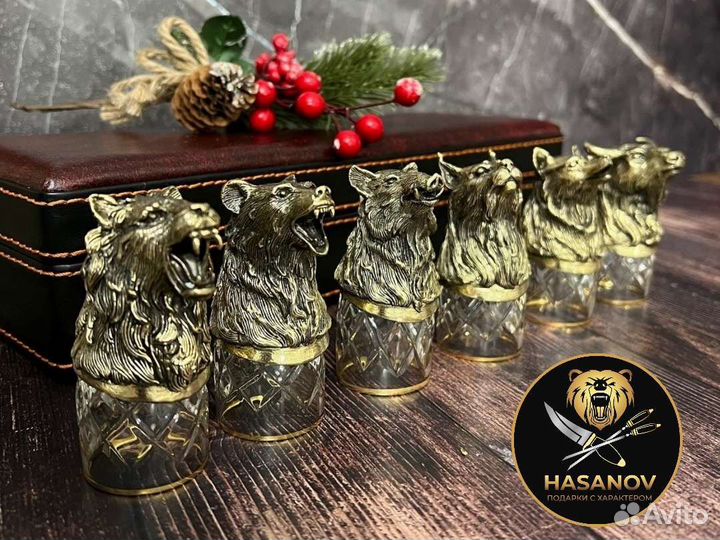 Подарочный набор рюмок перевёртыши