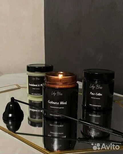 Свечи из соевого воска